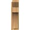 Ekena Millwork Westlake Slat Rough Sawn Outlooker, Western Red Cedar, 8"W x 22"D x 30"H OUT08X22X30WTL06RWR - alternate 2